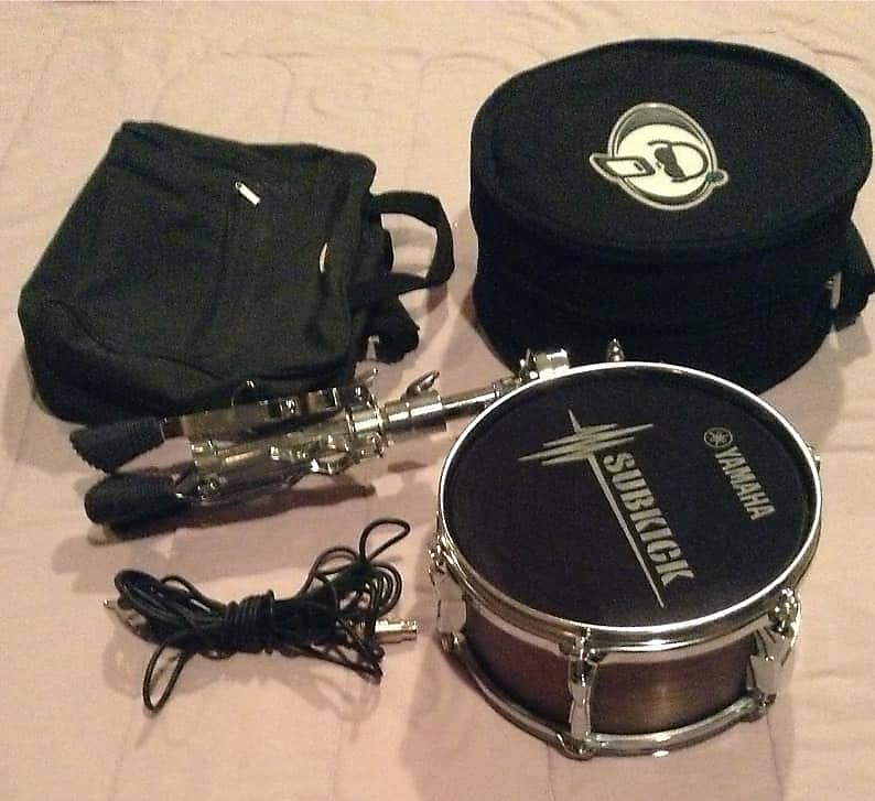 Yamaha Subkick with Stand & Mounting Arm + 2 Gig Bags - Mint