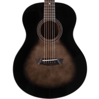Washburn Bella Tono Novo S9 Acoustic Guitar Gloss Charcoal Burst image 1