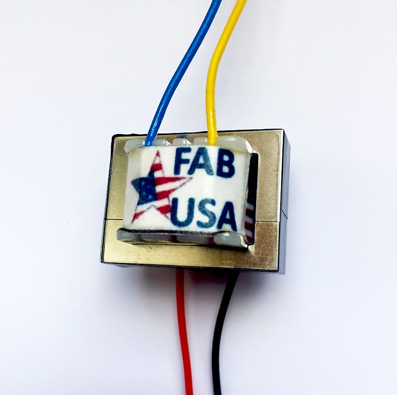 FAB USA Limited Edition Ribbon Microphone Transformer Reverb