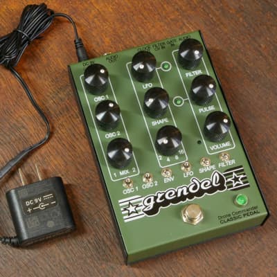 Grendel Drone Commander Classic Pedal analog synthesizer image 7