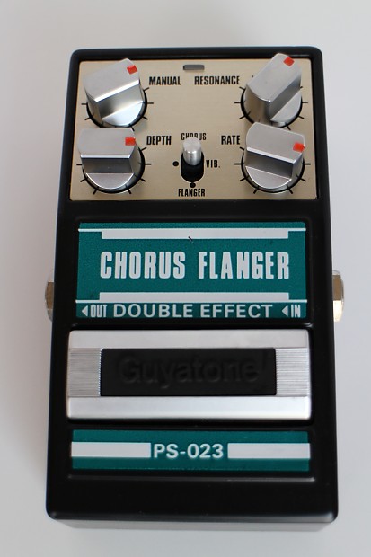 ギター GUYATONE PS-023 CHORUS FLANGER Vintage Guyatone PS-023 Chorus Flanger 'Double Effect' with
