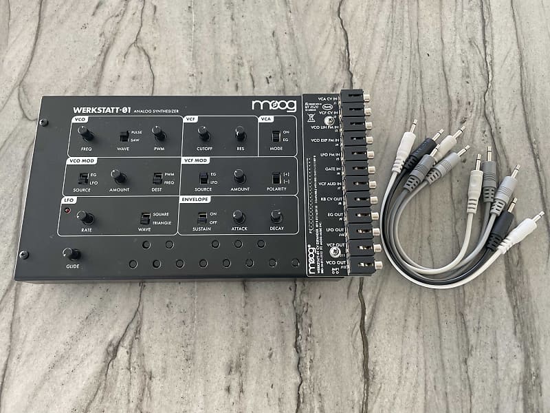 MOOG Werkstatt-01 & CV Expander 2020 (ASSEMBLED) | Reverb