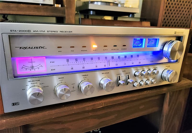 Realistic STA2000D Major Recap, Restored + Serviced Reverb