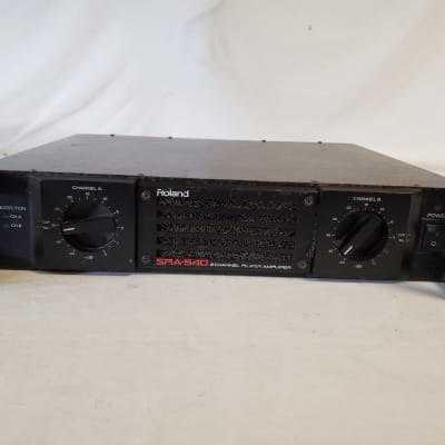Roland SRA 540 Vintage 2 Channel Power Amplifier - Good Used Working Condition - Quick Shipping - image 1