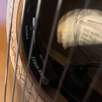 Framus Classical Guitar 1960s with Fishman Ellipse Matrix Blend Pickup image 7