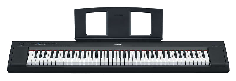 Yamaha Piaggero NP15 Portable Digital Piano, Blk inc. Accessories