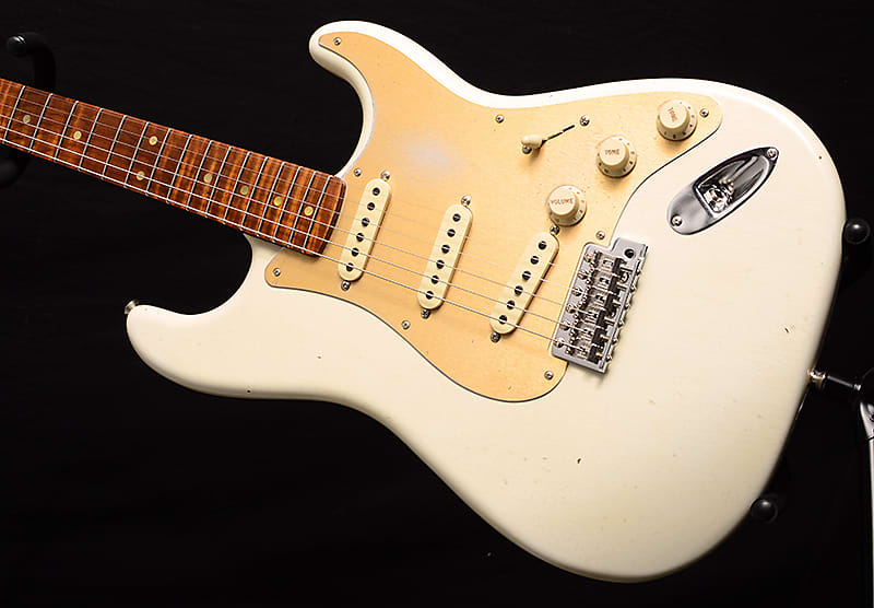 NEW Fender Custom Shop 1958 Special Stratocaster NAMM 2020 Limited Edition Aged Olympic White! image 1