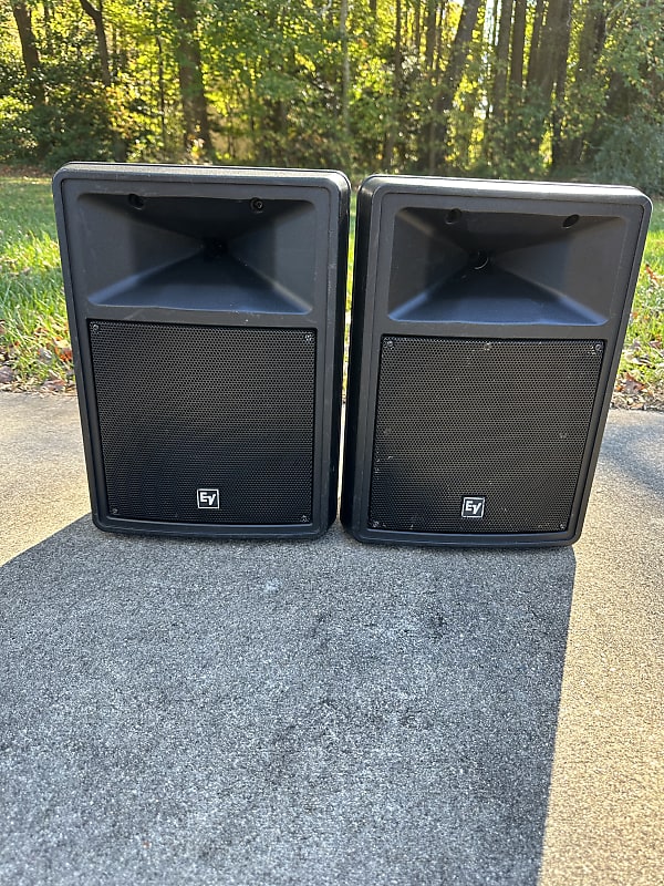 Pair of Electro-Voice SX80 Passive Speakers - Black | Reverb