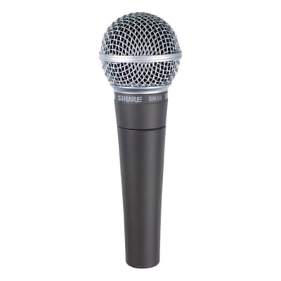 Shure SM58 Vocal Dynamic Live and Recording Microphone SM58-LC Bundle image 3