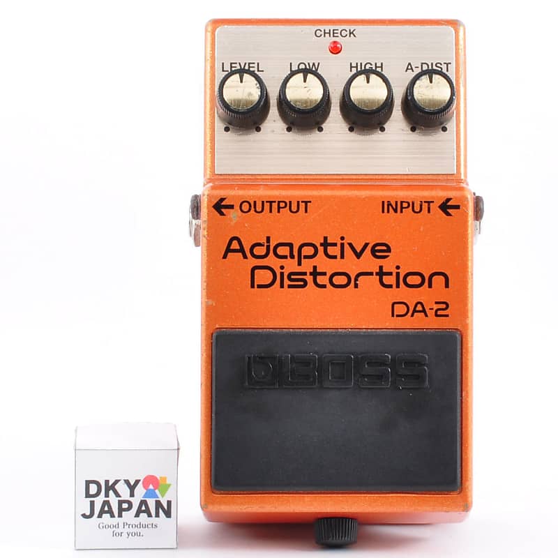 Boss DA-2 Adaptive Distortion Guitar Effects Pedal Made In Taiwan 2013 Used  From Japan #Z8C3424