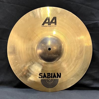 Sabian AA 19-inch Medium Thin Crash Cymbal, Old Logo, 1688gm | Reverb