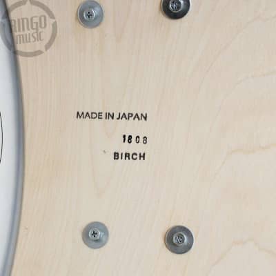 Canopus Yaiba II Birch 14x6.5" Ice White Sparkle Lacquer JSB-1465-IWSL image 6