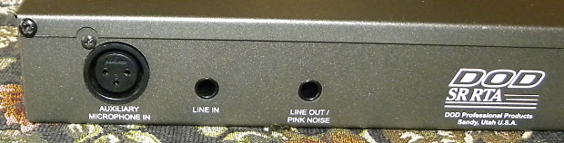 DOD SR RTA リアルタイムオーディオアナライザー DOD SR RTA Realtime Audio Analyzer w/Mic and Power Cable