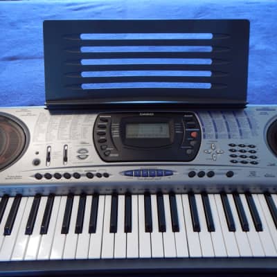 Casio CTK-671 Keyboard w/stand, power supply and sustain
