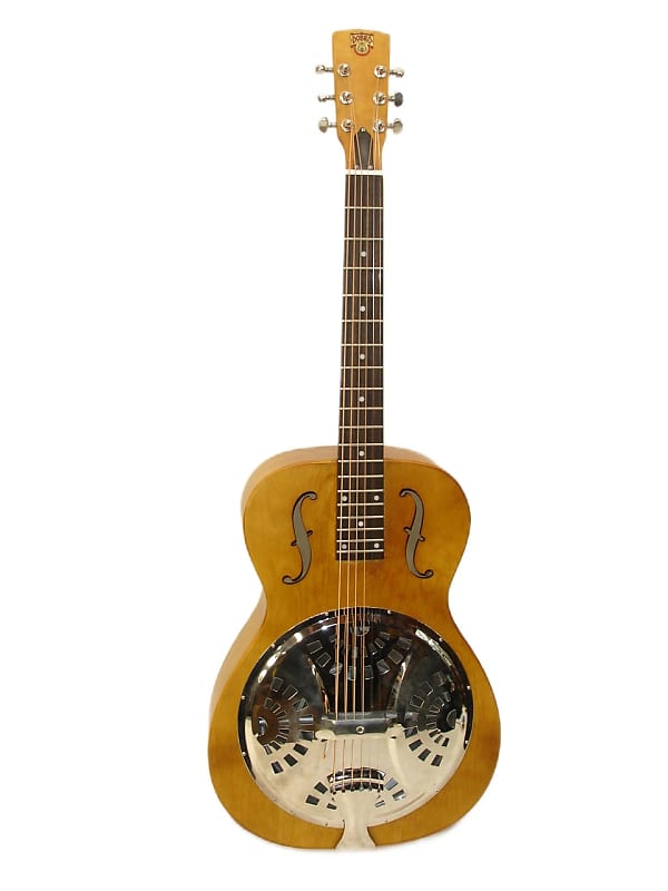 Epiphone Dobro Hound Dog Round Neck Resonator Guitar Vintage Brown image 1