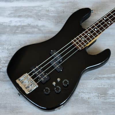 1988 Kramer Japan JK-7000 Bass (Black) image 1