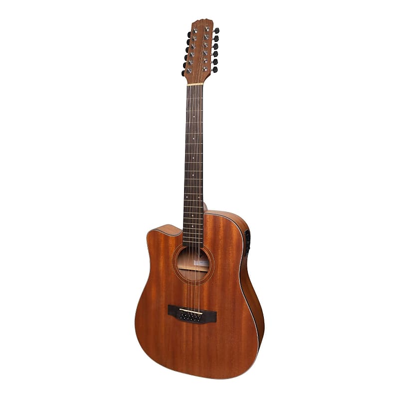 Martinez Natural Series 12String Acoustic Guitar Open Reverb