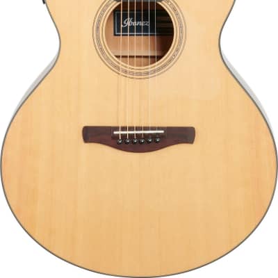 Ibanez AE275LGS AE Series Acoustic-Electric Guitar, Natural Low Gloss image 2
