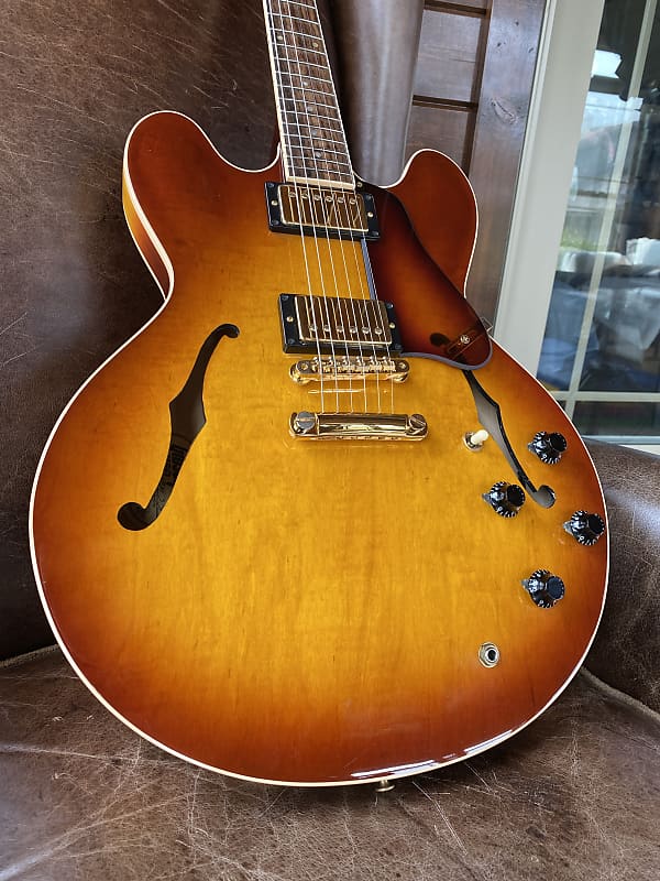 Video! 1993 Gibson ES-335 Autumn Burst Limited Edition Gold