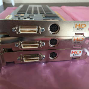 Digidesign AVID HD3 Pro Tools PCI-X Core Card & 2 Accel cards + 2 