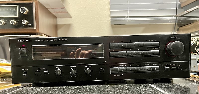 Rotel RX-950AX AM/FM Stereo Receiver For Parts  			