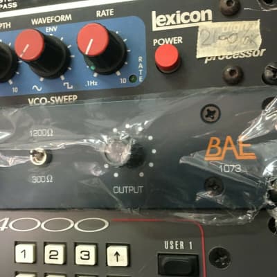 BAE 1073 Rockmount Module/ mic pre amp / EQ /Single Channel New , with PSU in stock //ARMENS// image 6