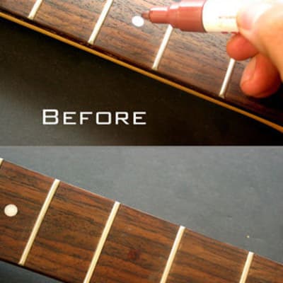 Lightning Bolt AC/DC Gold Stickers Inlay Fret Markers Guitar | Reverb