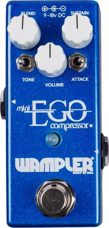 Wampler Mini Ego Compressor Guitar Effect Pedal image 1