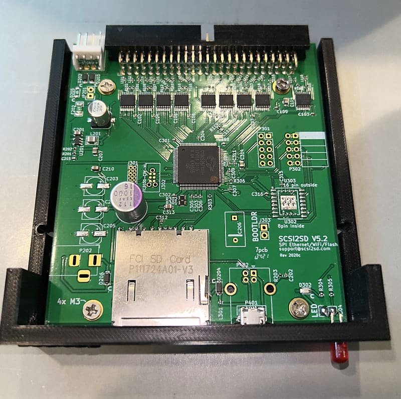 SCSI2SD V5.2 Vintage Sampler SD Card Hard Drive! Mint! Reverb