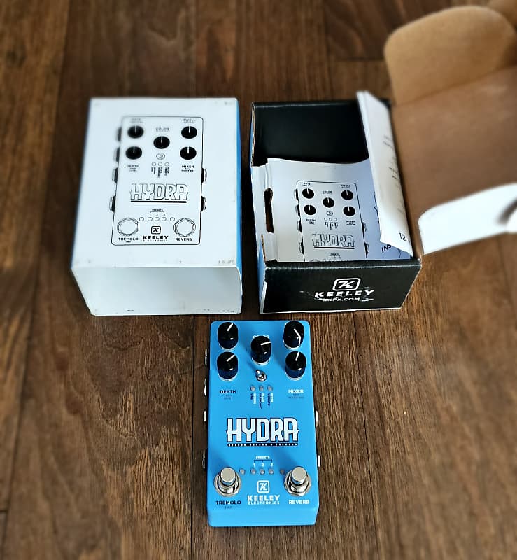 Keeley Hydra Stereo Reverb & Tremolo