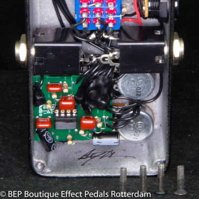 Hermida Audio Nu-Valve Tube Overdrive 2011 hand built and signed by Mr. Alfonso Hermida image 11