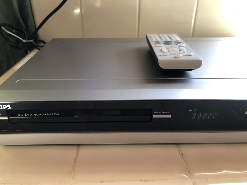 Philips DVDR3505/37 1080i HDMI Upscaling DVD Recorder Tuner - Tested- offers No Remote