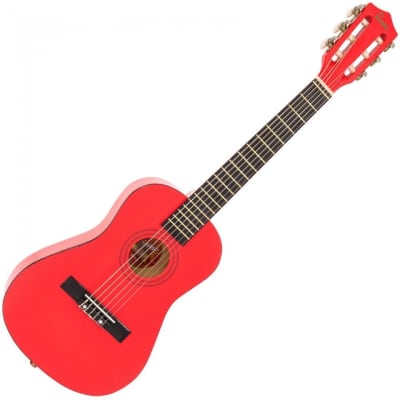 Encore 1/2 Size Junior Acoustic Guitar Pack - Metallic Red for sale
