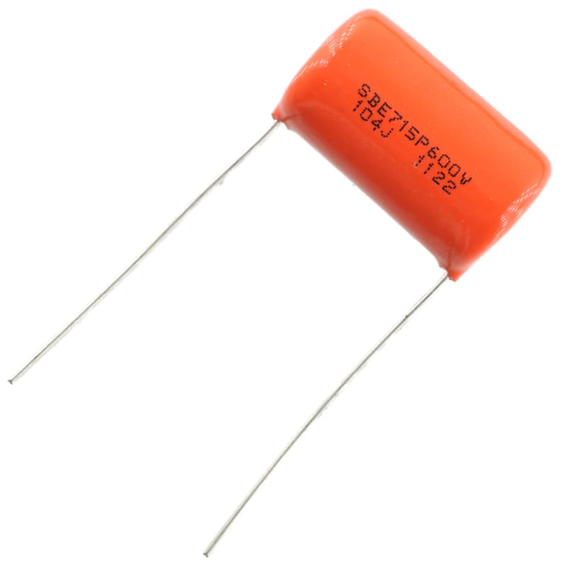 Sprague 715P Orange Drop Capacitor, .1uf @ 600VDC | Reverb