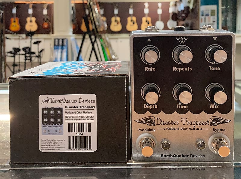 EarthQuaker Devices Disaster Transport Modulated Delay Machine image 1