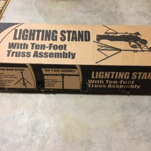On-Stage LS7730 10.75' Lighting Stand w/ 10' Truss