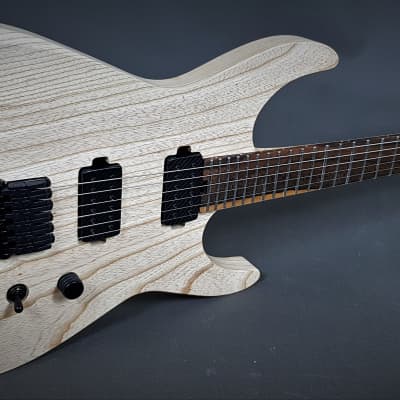 Manuel Ali Guitars Ronin #4 Custom Swamp Ash - BKP - Strat 2020 natur image 12