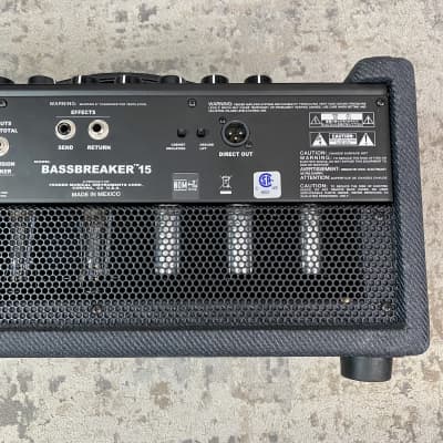 Fender Bassbreaker 15 Tube Amp Head image 6