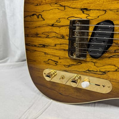 Warmoth Singlecut T-style Guitar by Houston Electric Guitar Jerry DeLue image 4
