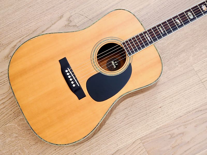 1970s Morris W-60 Vintage Dreadnought Acoustic Guitar Japan