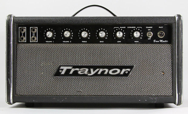 Traynor YBA-1 Bass Master 40-Watt Guitar / Bass Amp Head Late 1960s - Mid 1970s image 1
