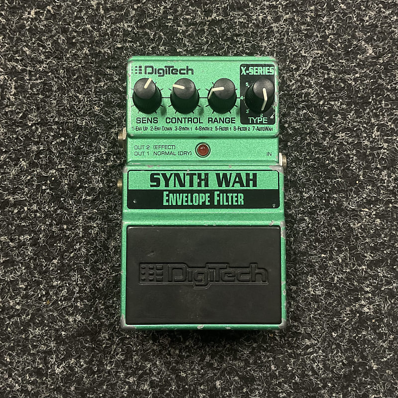 ギター DigiTech Synth Wah Envelope Filter DigiTech Synth Wah Envelope Filter Pedal | zZounds