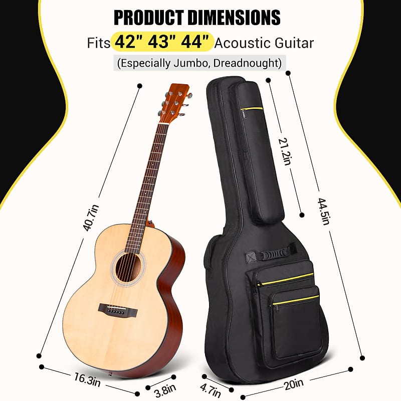 Full Size Acoustic Guitar: 38 Inch Kit – Cahayamusic