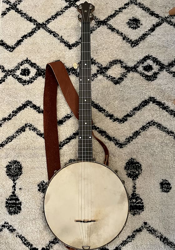 SS Stewart Monogram Open Back Banjo 5 String 1893 | Reverb