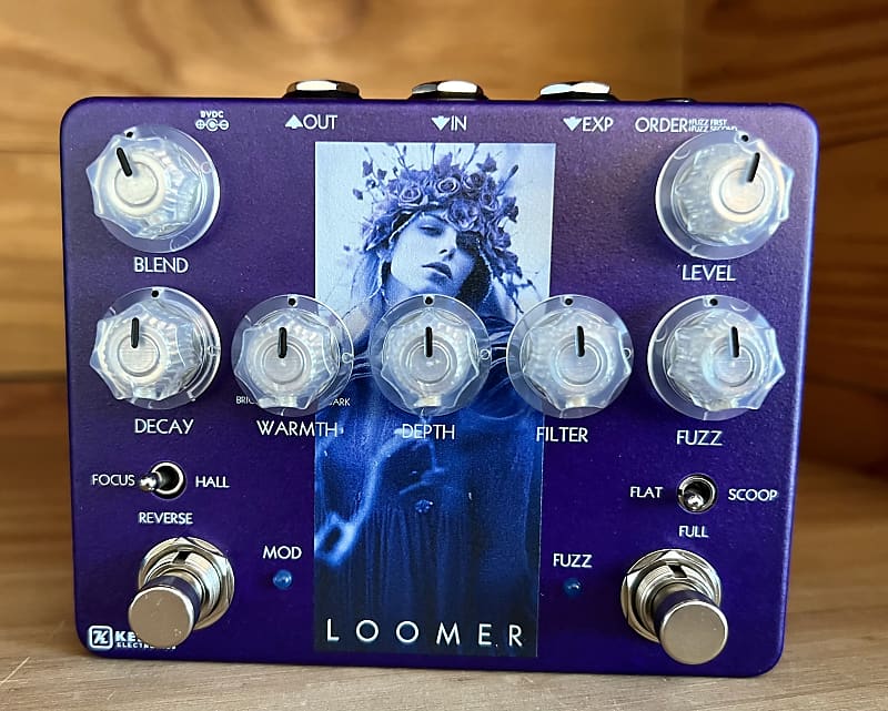 Keeley Custom Shop Heiress Edition Loomer Fuzz-Reverb Pedal | Reverb