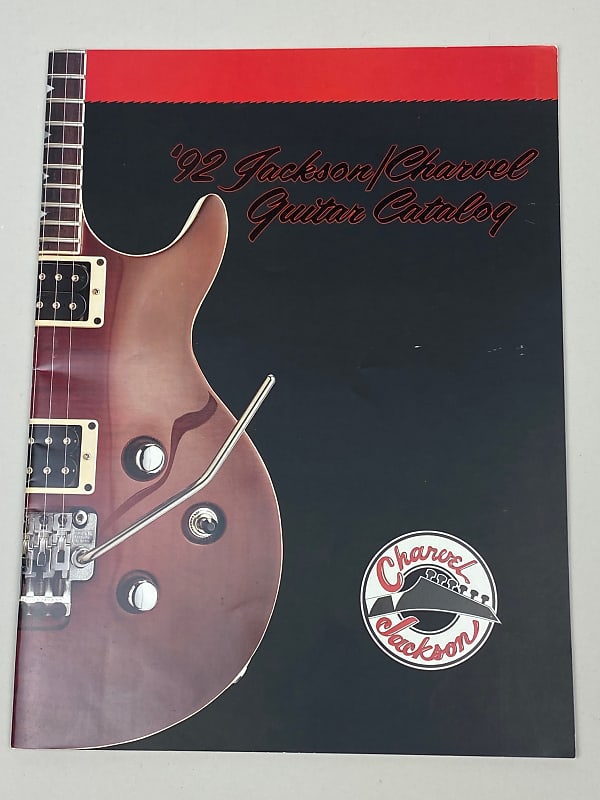 Jackson/Charvel Catalog 1992 Reverb