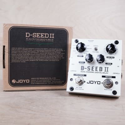 Reverb.com listing, price, conditions, and images for joyo-d-seed-ii-stereo-delay-pedal