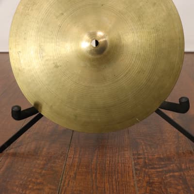 Zildjian 14" New Beat Hi Hat Bottom Cymbal Vintage 1960's 1,128g image 1
