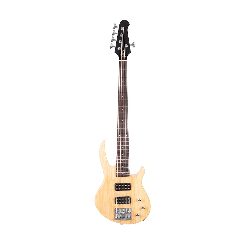 2017 Gibson EB Bass T 5-String Bass Guitar, Natural Satin, 170065769 image 1