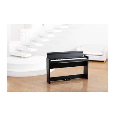 Korg LP-380U 88-Key Digital Piano (Black) with a Real Weighted Hammer Action Keyboard (RH3) - MIDI Capability image 6